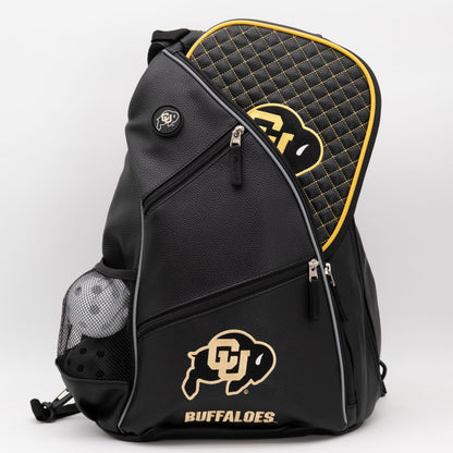 Colorado Buffaloes PU leather backpack by Team Golf, view 6