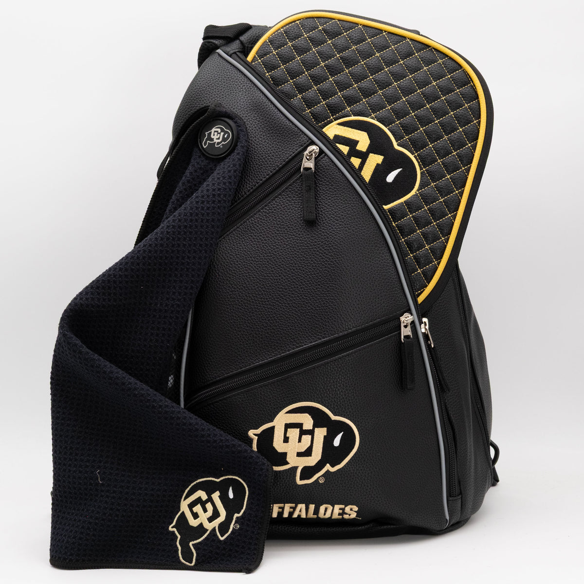 Colorado Buffaloes PU leather backpack by Team Golf, view 7