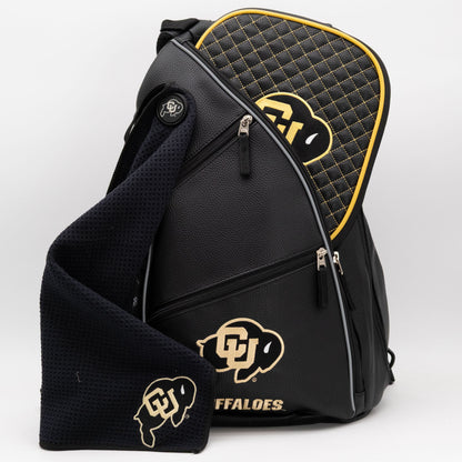 Colorado Buffaloes PU leather backpack by Team Golf, view 7