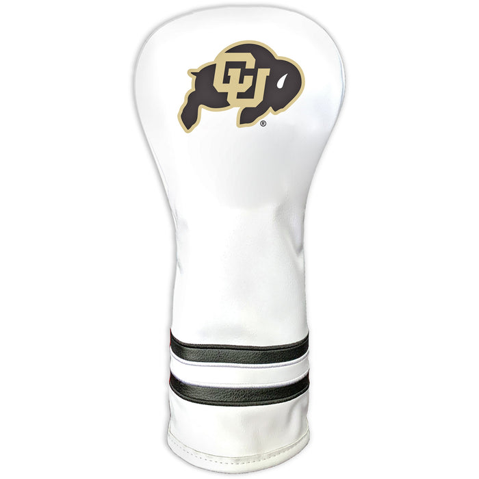 Colorado Buffaloes Vintage White Printed Fairway Headcover