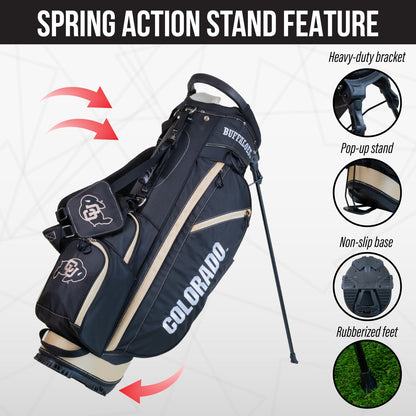 Colorado Buffaloes Fairway Stand Bag - Image 5 - Club Rehab