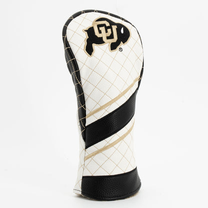 Colorado Buffaloes Stripe Quilted Fairway Headcover - golf headcover product images