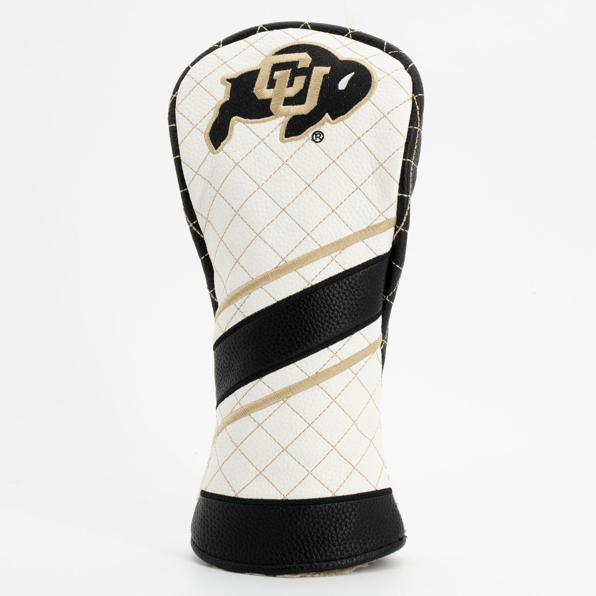 Colorado Buffaloes Stripe Quilted Fairway Headcover - golf headcover product images