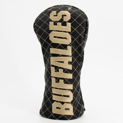 Colorado Buffaloes Solid Quilted Fairway Headcover, front view