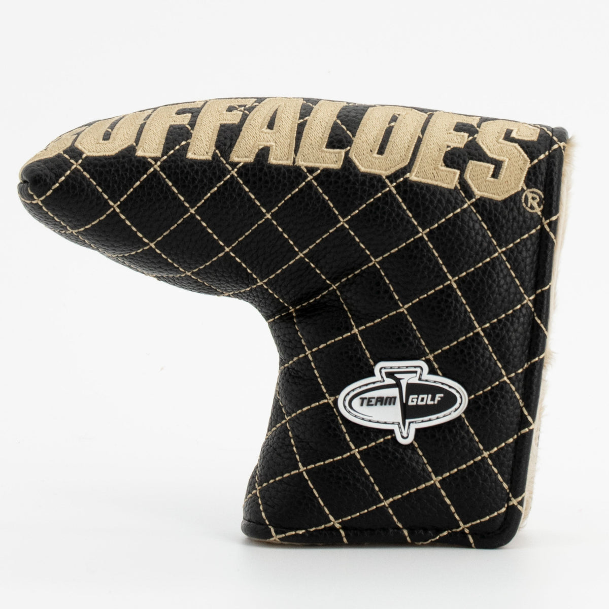 Colorado Buffaloes Solid Quilted Blade Putter Headcover - golf headcover product images