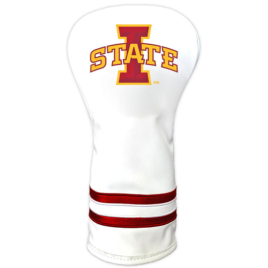 Iowa State Cyclones Vintage Golf Headcovers – White