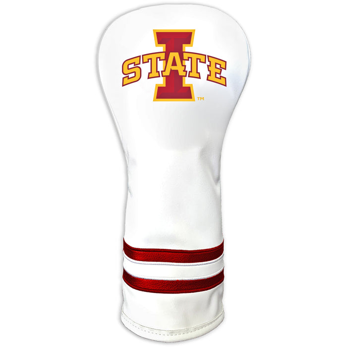 Iowa State Cyclones Vintage White Printed Fairway Headcover