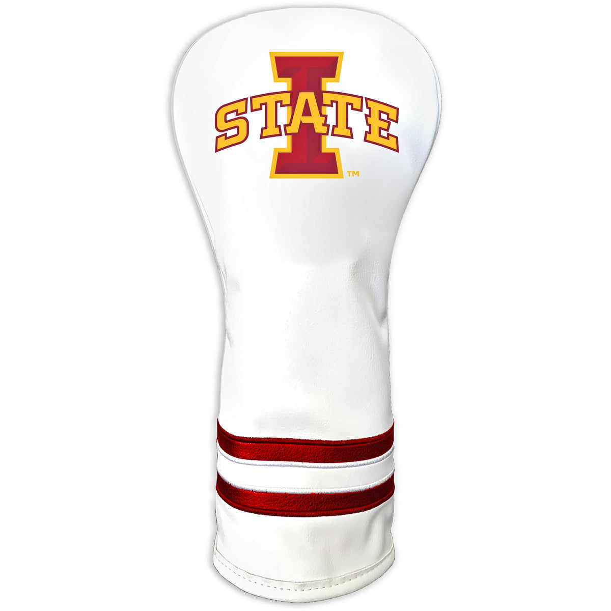 Iowa State Cyclones vintage fairway white printed golf headcover