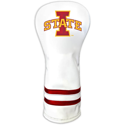 Iowa State Cyclones Vintage White Printed Fairway Headcover - golf headcover product images