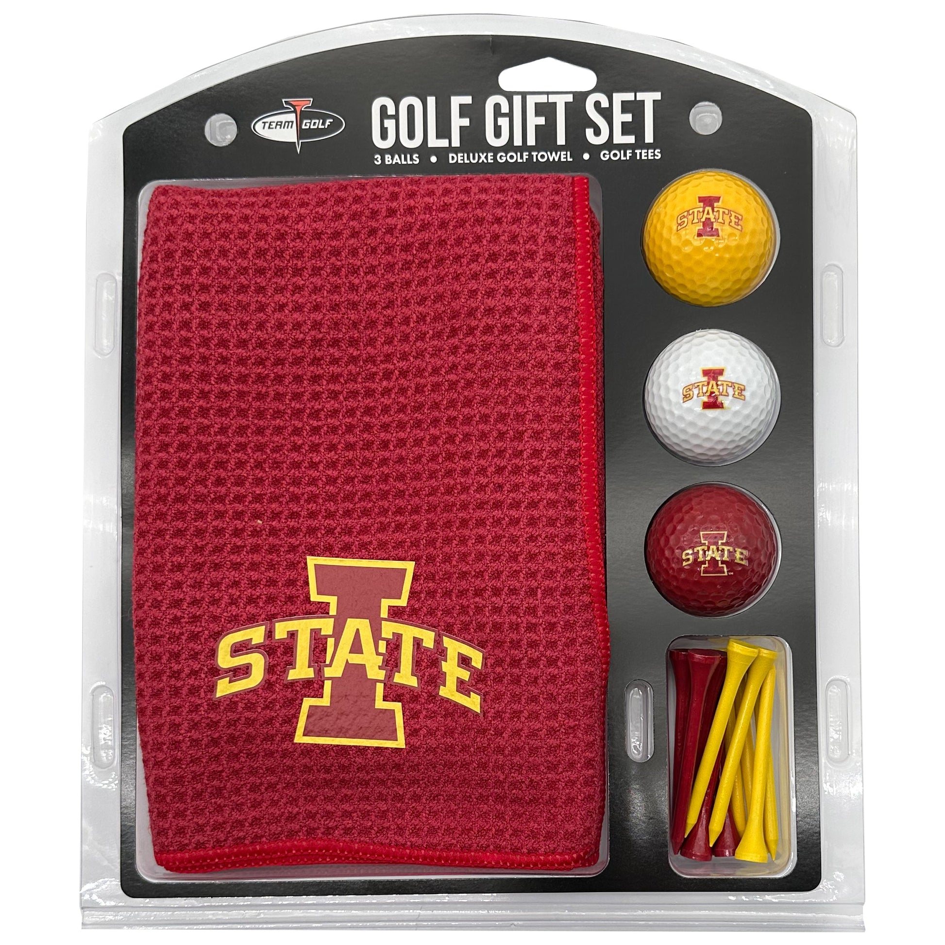 Iowa State Cyclones Microfiber Towel Golf Gift Set - Club Rehab