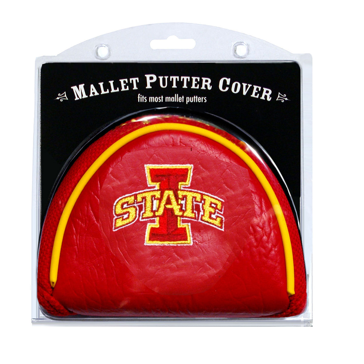 Iowa State Cyclones vintage mallet putter embroidered golf headcover