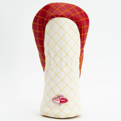 Iowa State Cyclones Striped Quilted Fairway Headcover, back view
