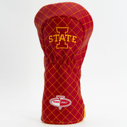 Iowa State Cyclones Solid Quilted Driver Headcover, back view