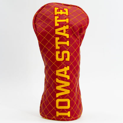 Iowa State Cyclones Solid Quilted Driver Headcover, front view