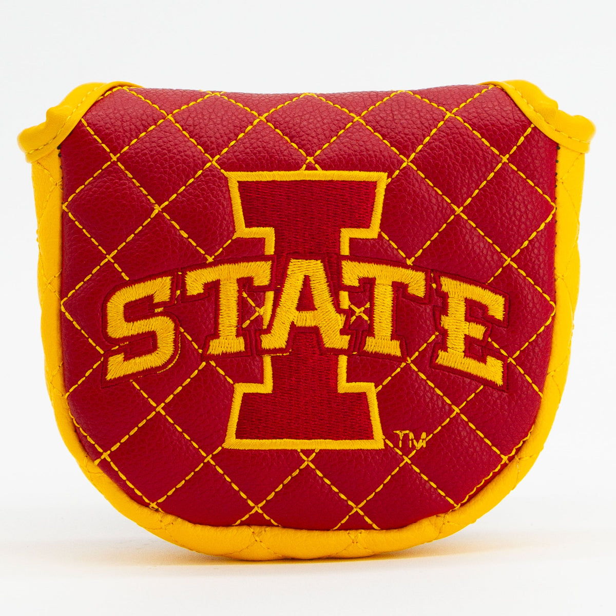 Iowa State Cyclones Solid Quilted Mallet Putter Headcover - golf headcover product images