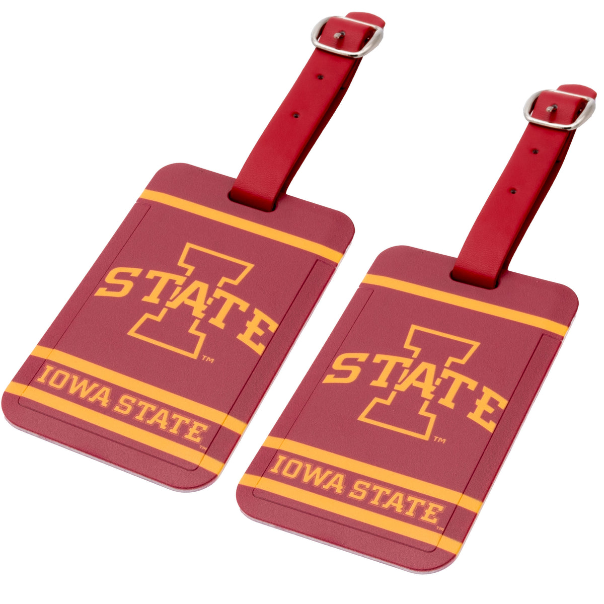 Iowa State Cyclones plastic golf bag tag by Team Golf, product photo 4