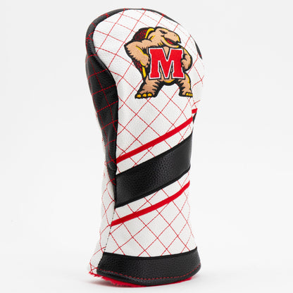 Maryland Terrapins Stripe Quilted Fairway Headcover - golf headcover product images