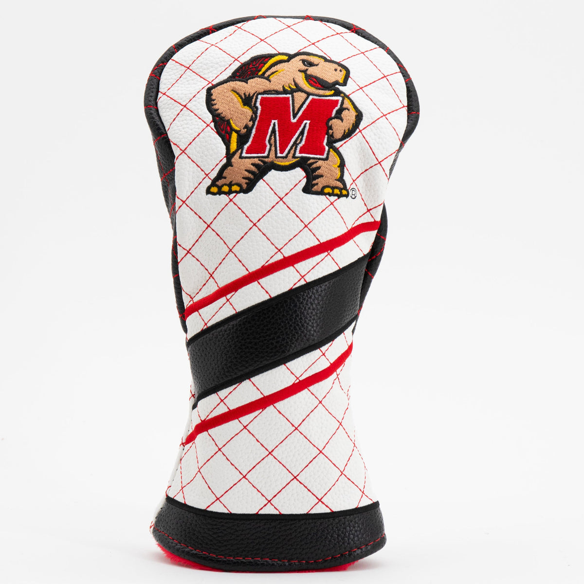 Maryland Terrapins Stripe Quilted Fairway Headcover - golf headcover product images