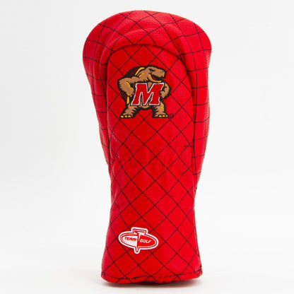 Maryland Terrapins Solid Quilted Fairway Headcover - golf headcover product images