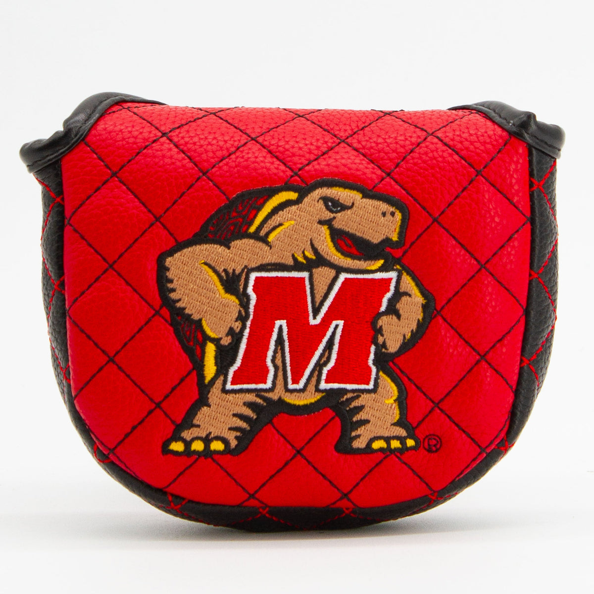 Maryland Terrapins Solid Quilted Mallet Putter Headcover - golf headcover product images