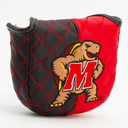 Maryland Terrapins Split Quilted Mallet Putter Headcover - golf headcover product images
