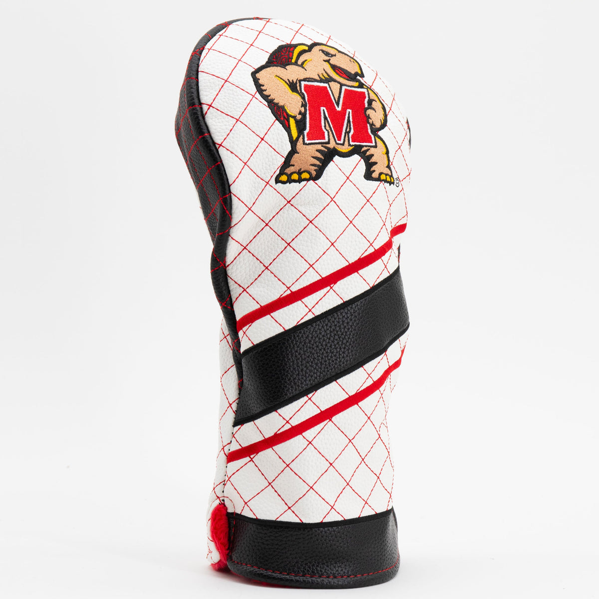 Maryland Terrapins Stripe Quilted Driver Headcover - golf headcover product images