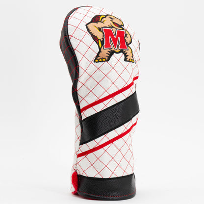 Maryland Terrapins Stripe Quilted Driver Headcover - golf headcover product images