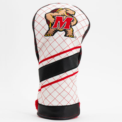 Maryland Terrapins Stripe Quilted Driver Headcover - golf headcover product images