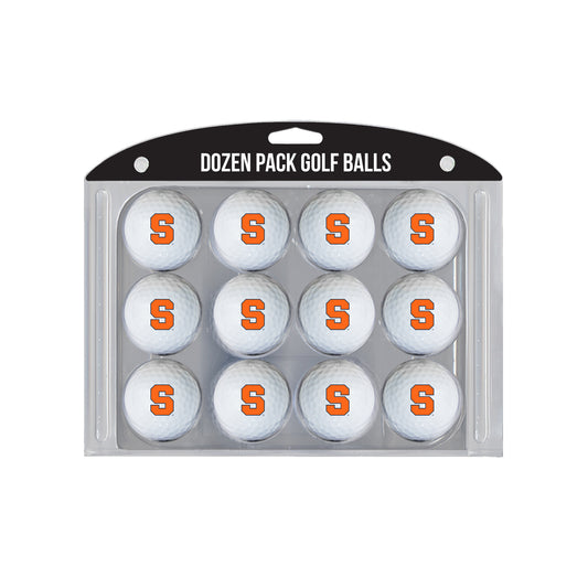 Syracuse Orange logo golf balls, 12 pack