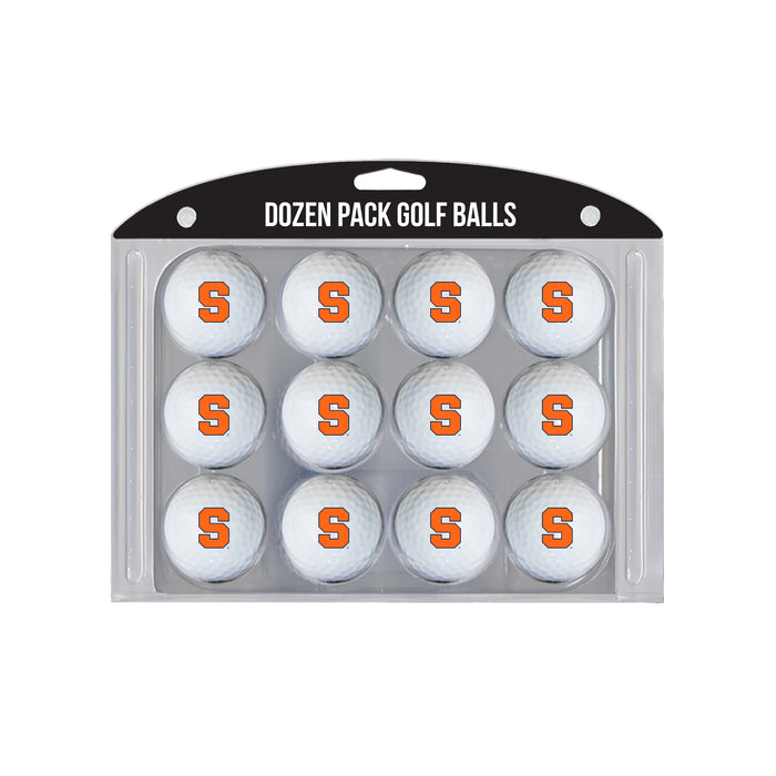 Syracuse Orange logo golf balls, 12 pack