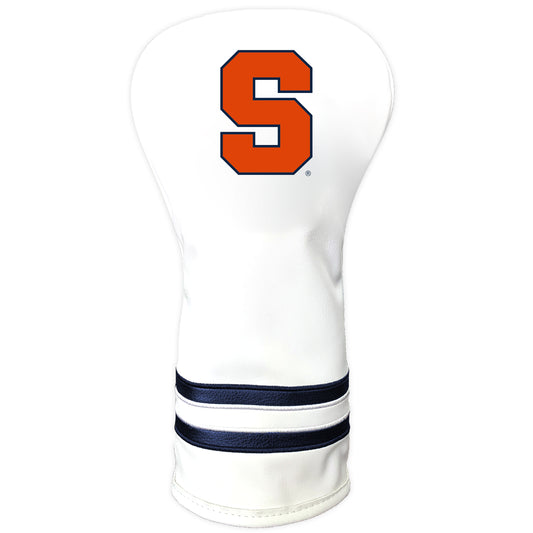 Syracuse Orange Vintage Golf Headcovers – White