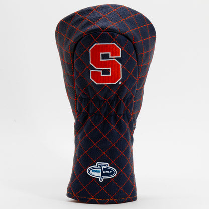 Syracuse Orange Solid Quilted Fairway Headcover, back view