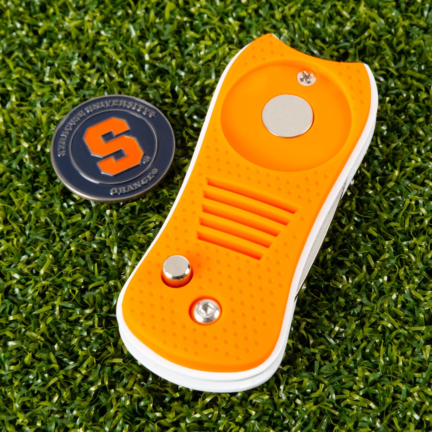 Syracuse Orange Switchblade Divot Tool - Image 3 - Club Rehab