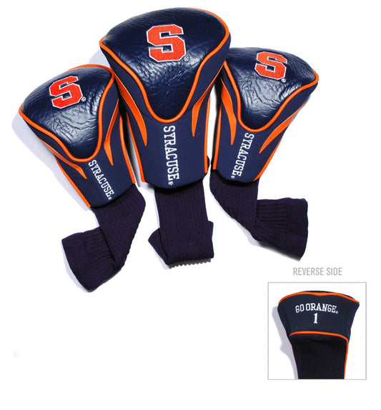 Syracuse Orange 3 Pack Contour Sock Headcovers - Club Rehab