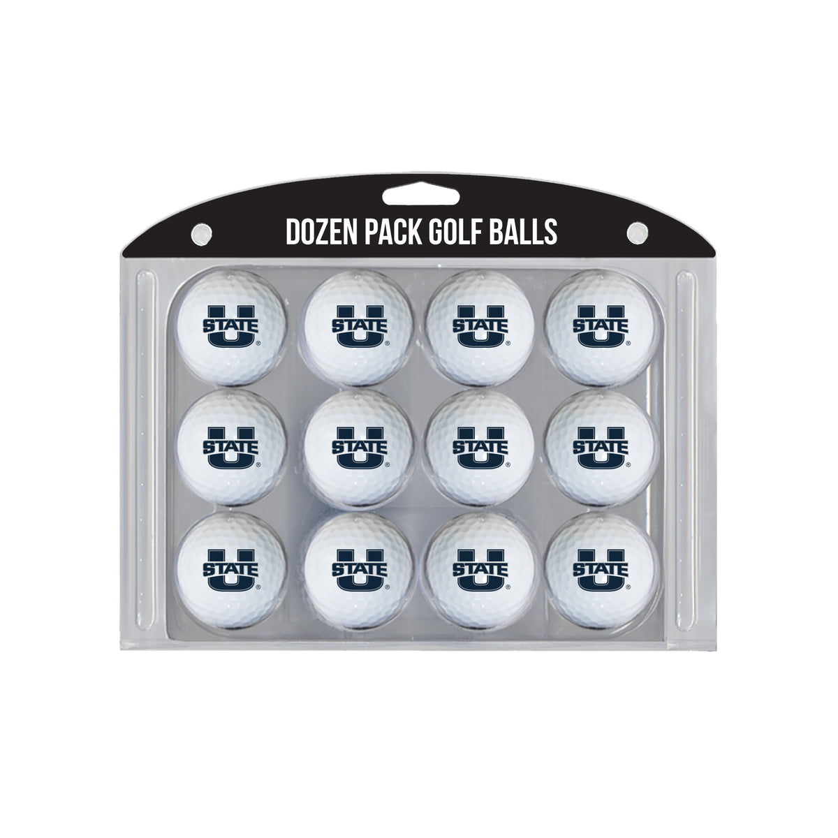 Utah State Aggies logo golf balls, 12 pack