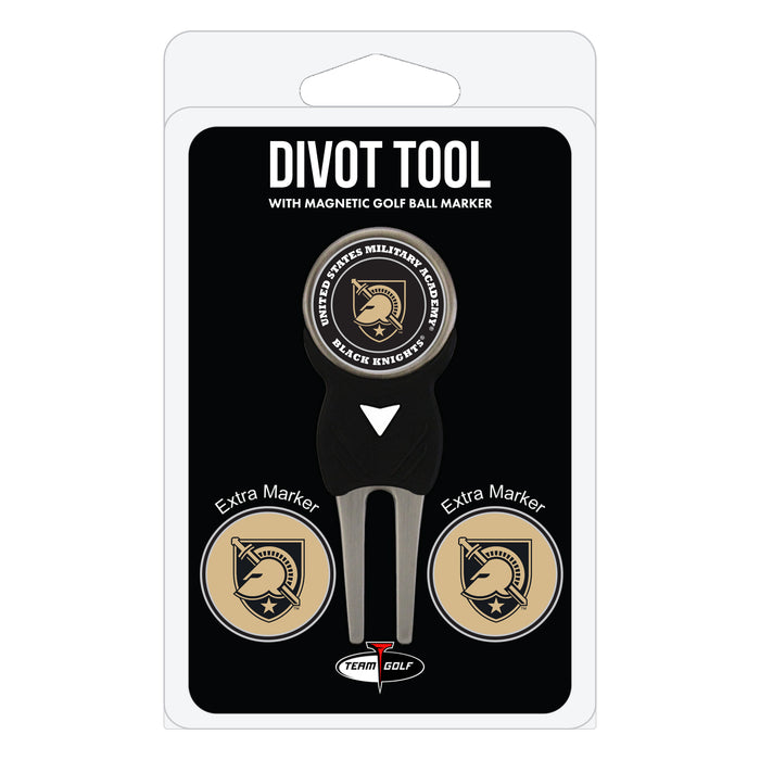 Army Black Knights divot repair tool and three ball markers