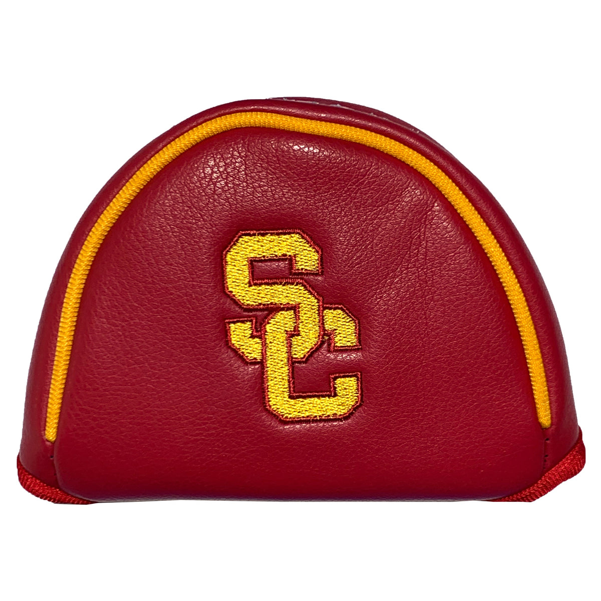 USC Trojans vintage mallet putter embroidered golf headcover