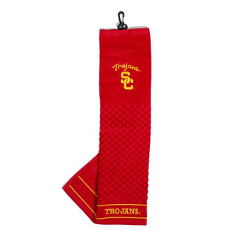 USC Trojans embroidered golf towel