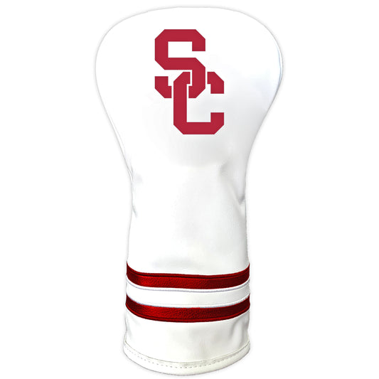 USC Trojans Vintage Golf Headcovers – White
