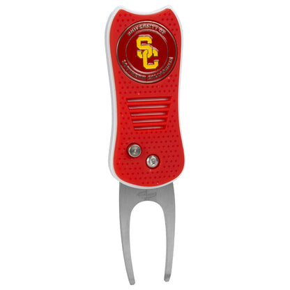 USC Trojans Switchblade Divot Tool - Image 1 - Club Rehab