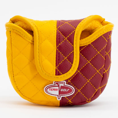USC Trojans Split Quilted Mallet Putter Cover, back view