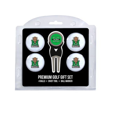 Marshall Thundering Herd 4er-Golfball-Geschenkset