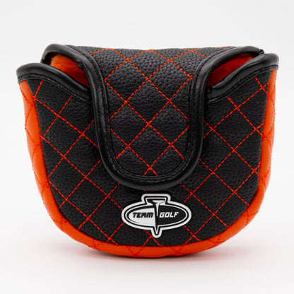 Oregon State Beavers Solid Quilted Mallet Putter Cover, back view