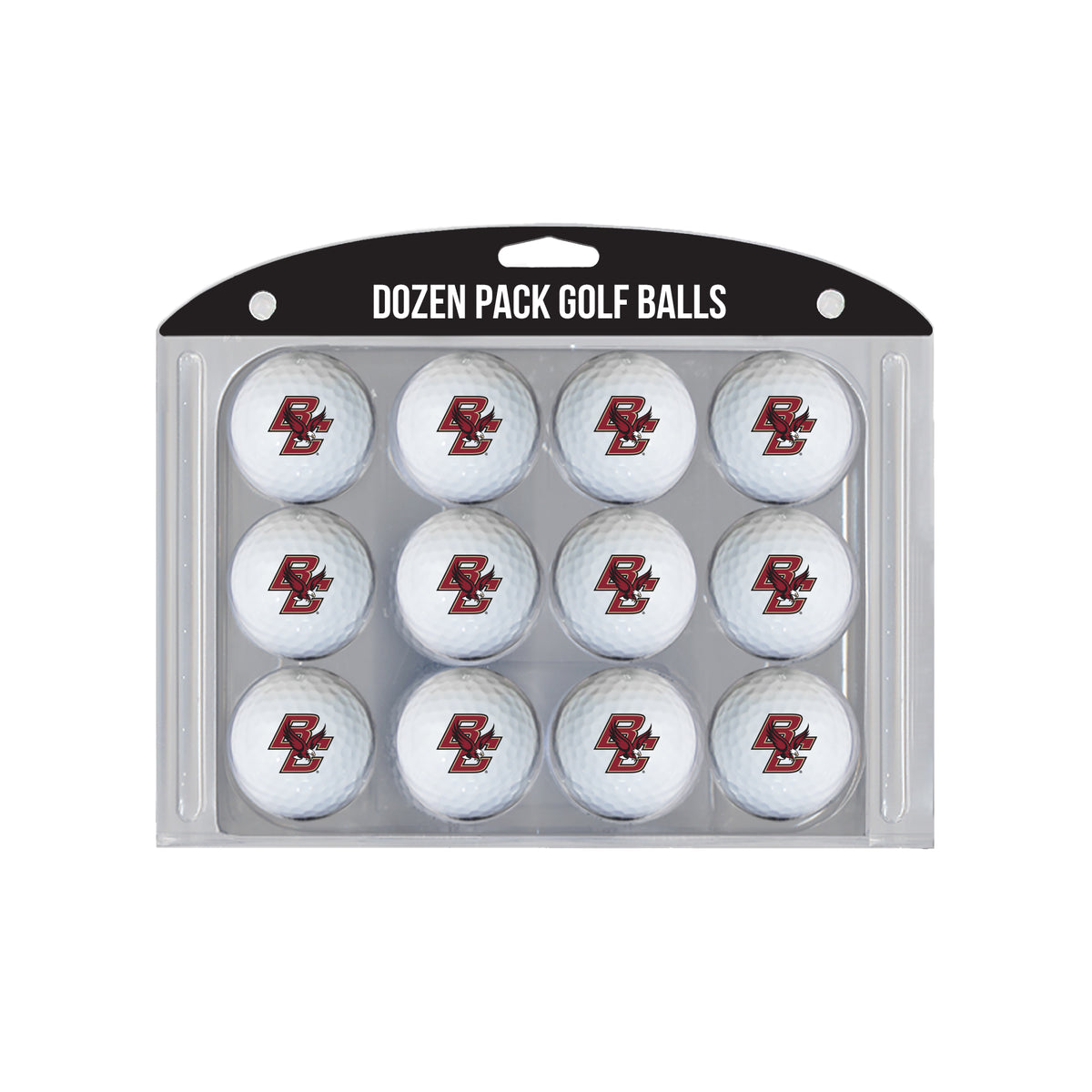 Boston College Eagles logo golf balls, 12 pack