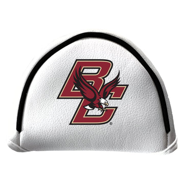 Boston College Eagles Vintage Putter-Headcover (Mallet) in Weiß mit Aufdruck