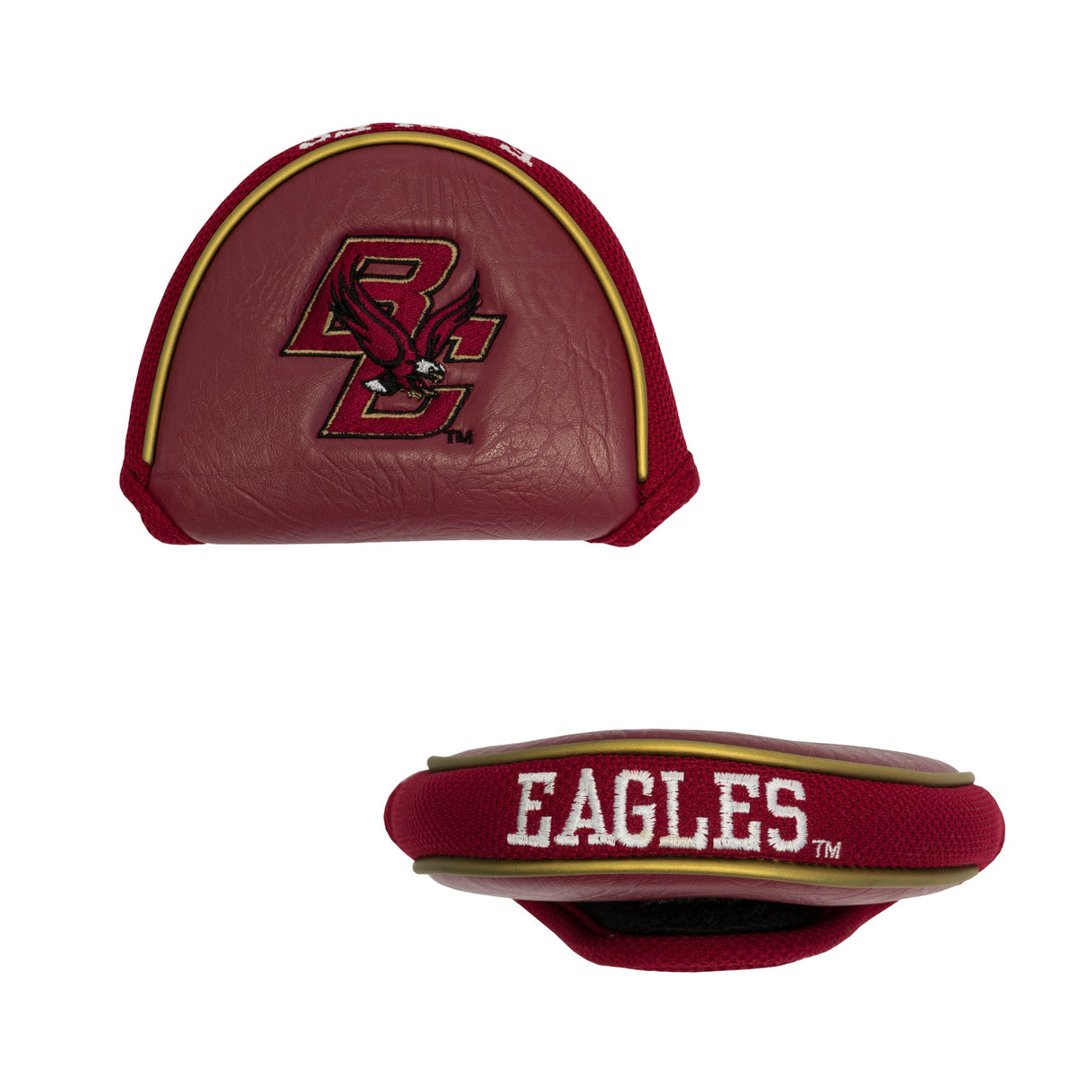 Boston College Eagles vintage mallet putter embroidered golf headcover