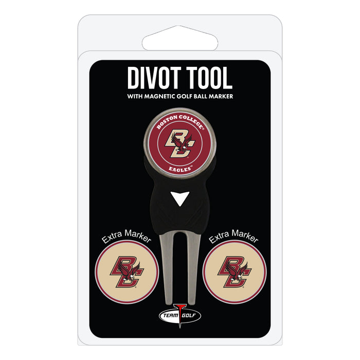Boston College Eagles divot repair tool and three ball markers