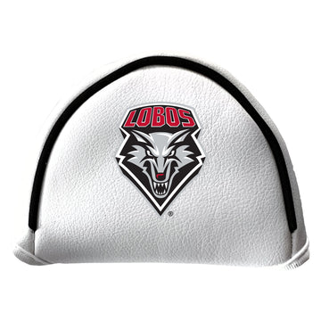 New Mexico Lobos Vintage White Printed Mallet Putter Headcover