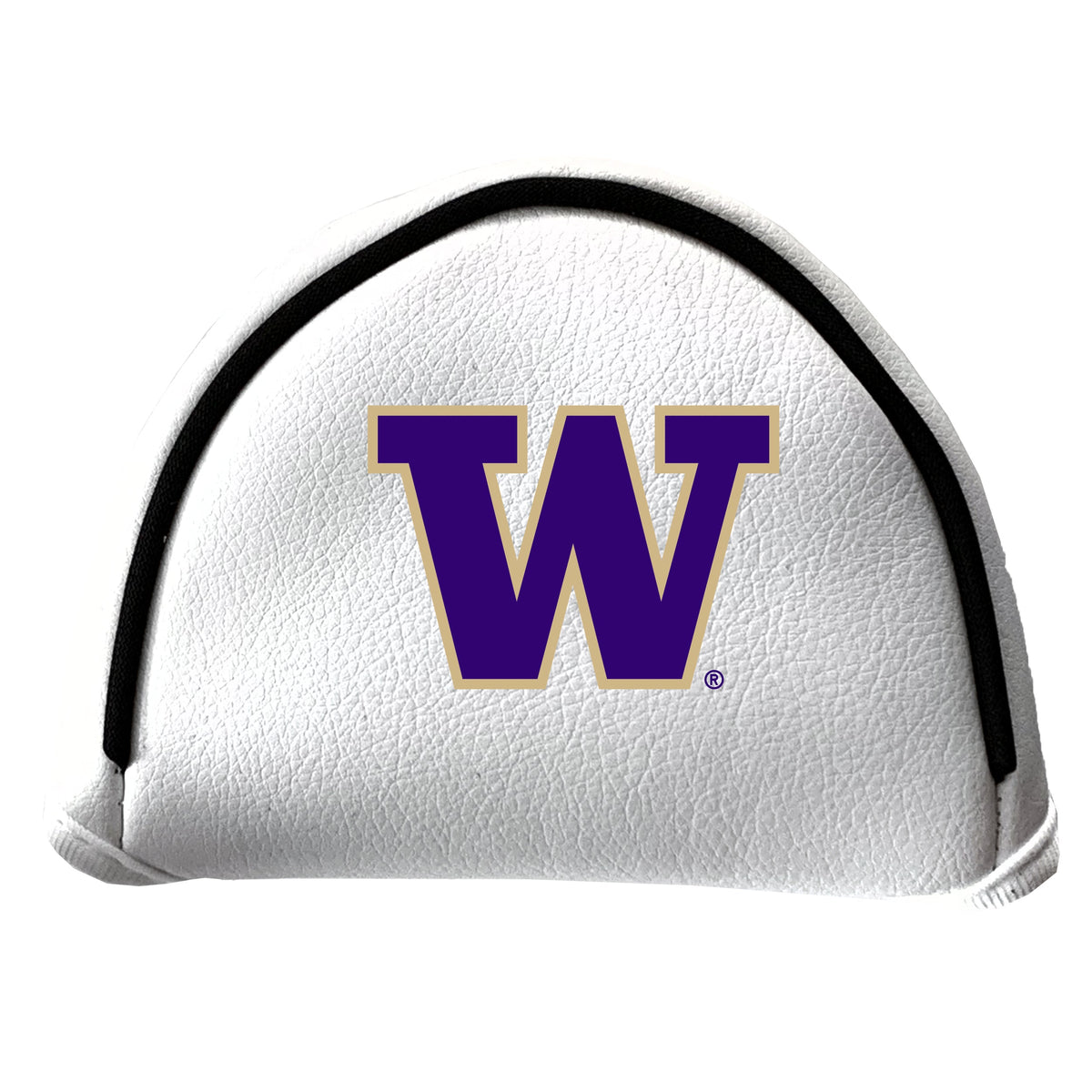 Washington Huskies Vintage White Printed Mallet Putter Headcover