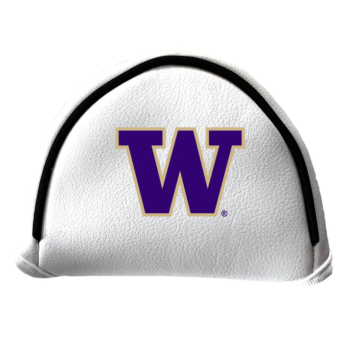 Washington Huskies Vintage White Printed Mallet Putter Headcover